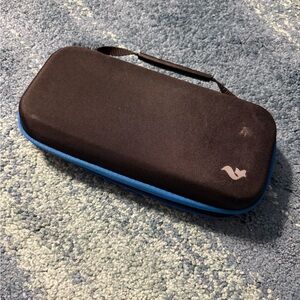 Black and Blue Nitendo Switch Case
